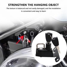 Motorcycle Helmet Lock Compact